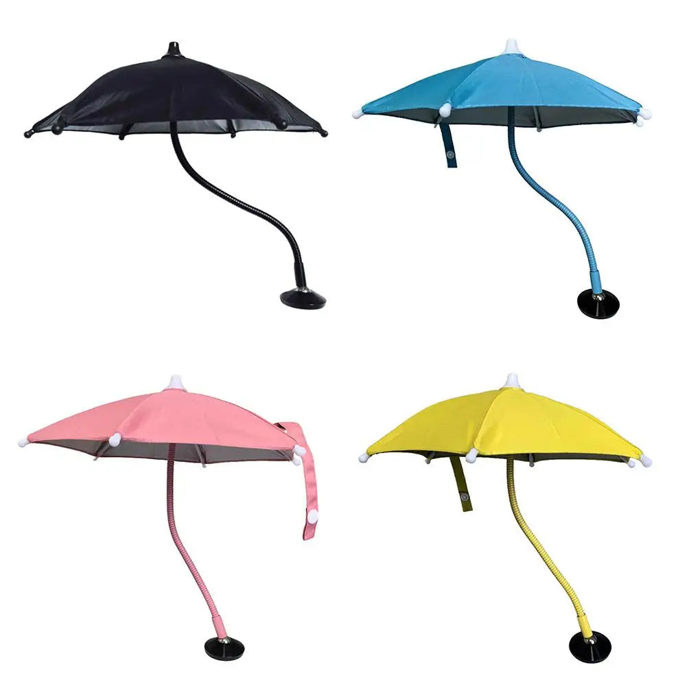 Magnetic Phone Umbrella for Iphone 15/14/13/12 Pro/Pro Max Anti-Glare Sun Shade Cover 360° Rotation Mini Umbrella